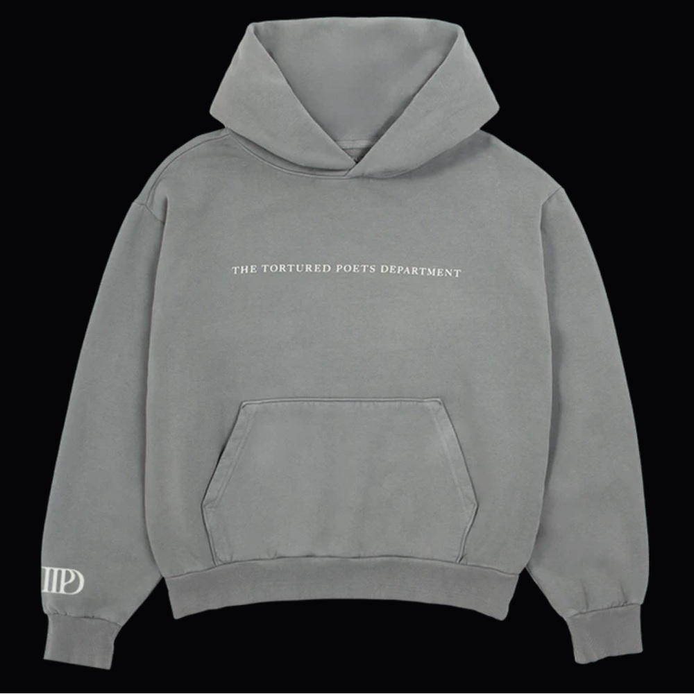 The Tortured Poets Department Gray Hoodie